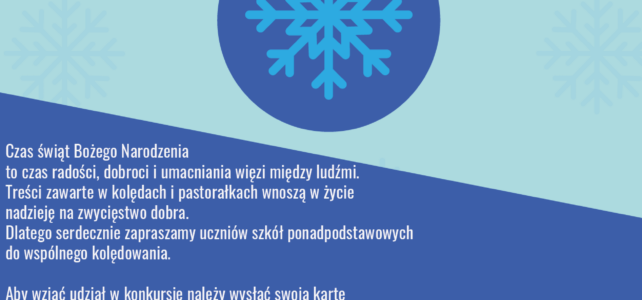 Powiatowy Konkurs  Kolęd i Pastorałek -Online