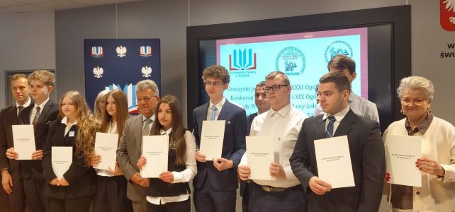 Wręczenie nagród i wyróżnień dla finalistów