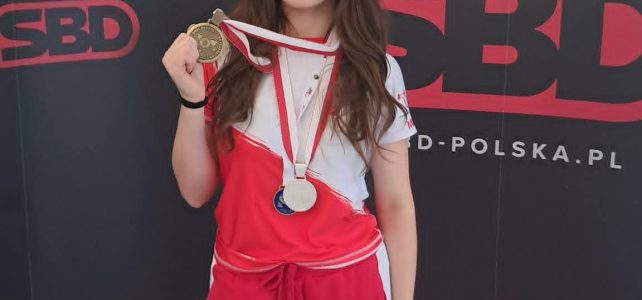 Międzynarodowy sukces sportowy Karoliny!